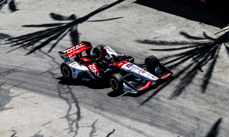 Illustration for article titled Alexander Rossi Wins Pole For The Long Beach Grand Prix And Here Are Some Highlights